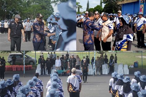 Siap Hadapi Pesta Demokrasi Bawaslu Bangka Tengah Gelar Apel Siaga