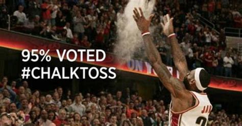 Lebron James Will Bring Chalk Toss Back To Cleveland Sporting News