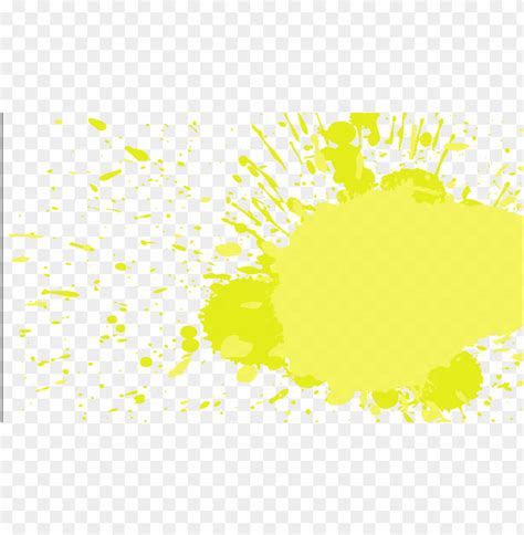 Yellow Paint Splash Png PNG Transparent With Clear Background ID 105969