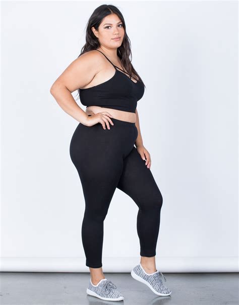 Plus Size On the Go Leggings – 2020AVE