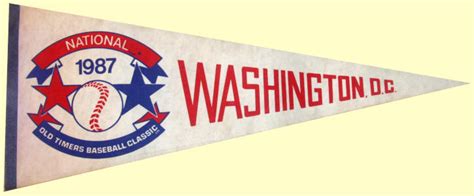 Old Timers Baseball Classic Pennant