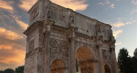 By The Colosseum Is The Arch Of Constantine The Largest Roman Triumph