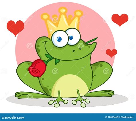 Cute Frog Prince Clipart