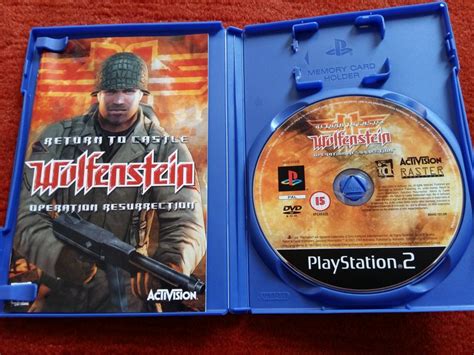 Return To Castle Wolfenstein Operation Resurrection Ps2