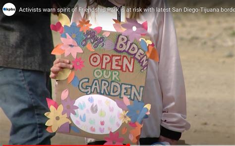 Kpbs New Border Wall Destroys Binational Garden At Friendship Park