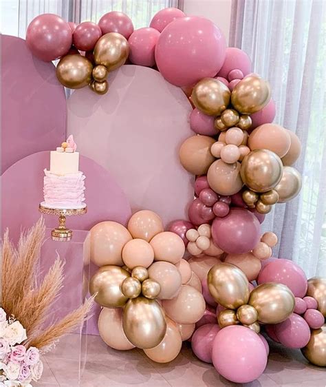 Soonlyn Balloon Garland Arch Kit 140 Pcs Pink South Africa Ubuy