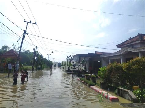 Diguyur Hujan Deras Ratusan Rumah Dua Kecamatan Di Gresik Terendam