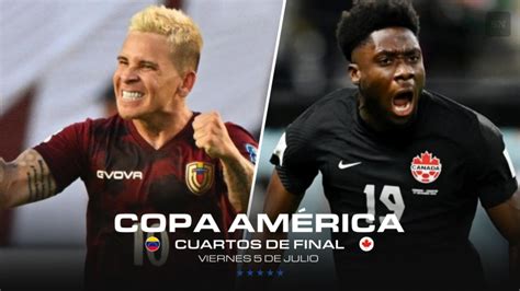 Venezuela Vs Canadá Cuándo Juegan Y Dónde Ver Por Tv Y Streaming