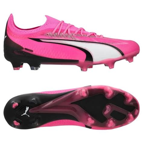 Puma Ultra Ultimate Fg Ag Phenomenal Pink Hvid Sort Unisport Dk