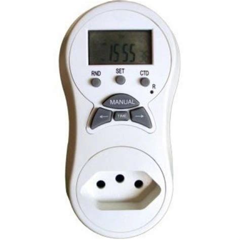 Timer Temporizador Digital De Tomada Bivolt Key West 140 Programacoes