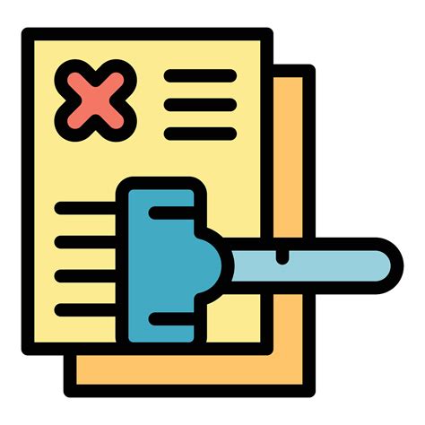 Disclaimer service icon vector flat 27152499 Vector Art at Vecteezy