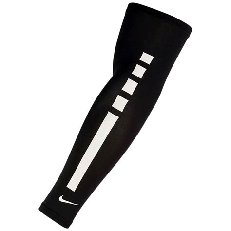 Nike Pro Elite 2.0 Compression Arm Sleeve - Black/White | Sportitude