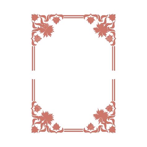 Red Border Border Texture Frame Red Png Transparent Clipart Image