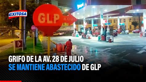 Cercado De Lima Grifo De La Av De Julio Se Mantiene Abastecido