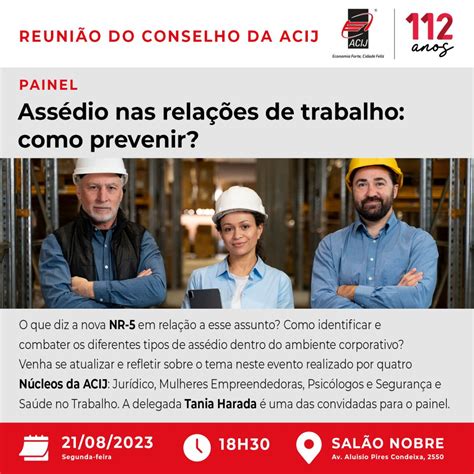 Reserve A Data N Cleos Da Acij Realizam No Dia Painel Sobre