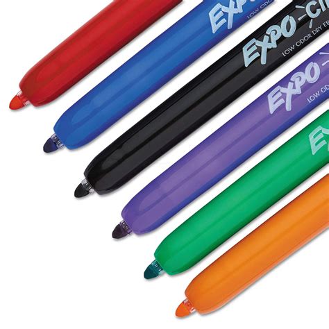 Expo Click Dry Erase Marker Retractable 6 Color Set BestPensOnline