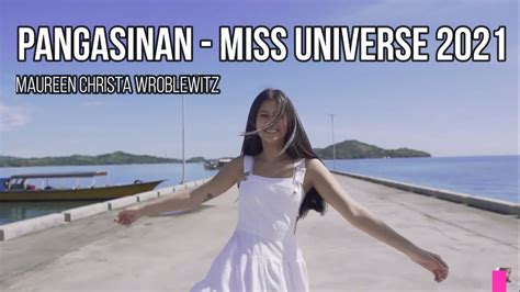 Pangasinan Miss Universe Philippines 2021 Maureen Christa