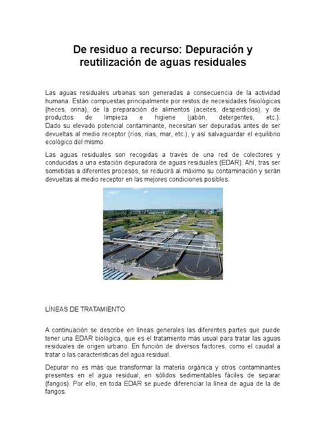 Pdf Depuraci N Y Reutilizaci N De Aguas Residuales Dokumen Tips