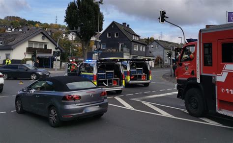 Unfall in Dreis Tiefenbach Rollerfahrer nach Zusammenstoß mit PKW