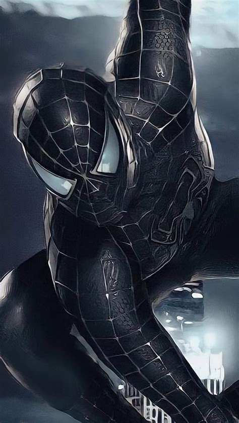 400+ Spiderman Black Wallpaper Hd 1080p For Mobile Pics - MyWeb