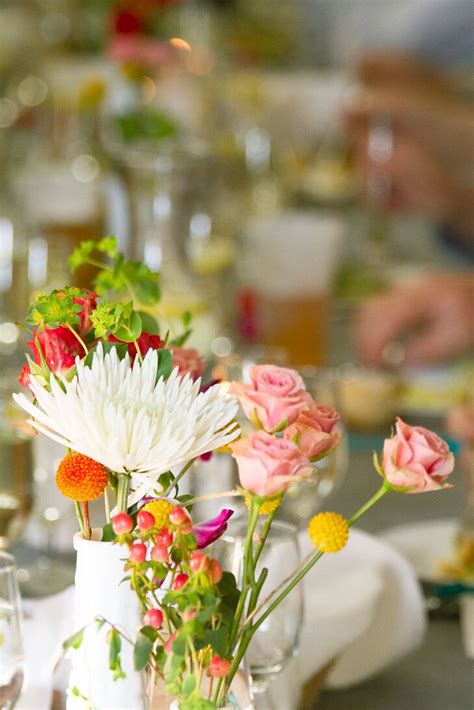 Loose Wildflower Centerpiece Decor