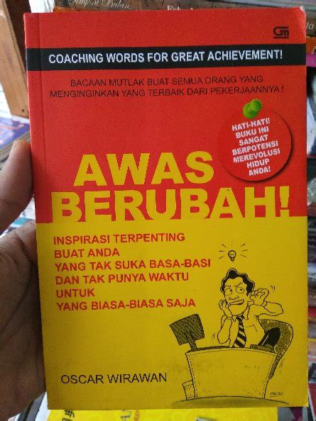 Jual ORIGINAL BUKU AWAS BERUBAH Inspirasi Terpenting Buat Anda Yang Tak