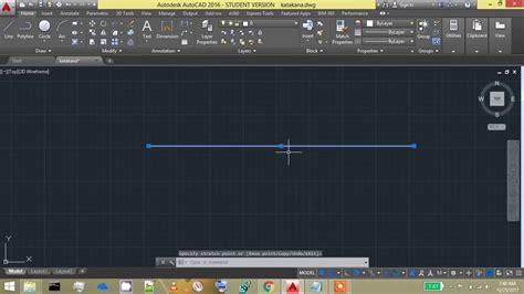 Tutorial Membuat Garis Pada Autocad Youtube