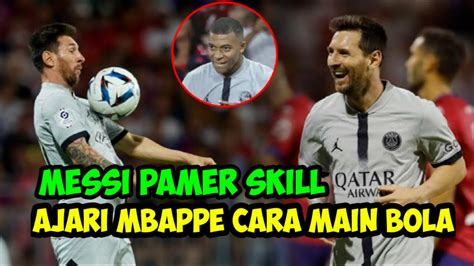 Reaksi Tim Psg Saat Messi Tunjukkan Skill Kelas Dewa Berita Psg