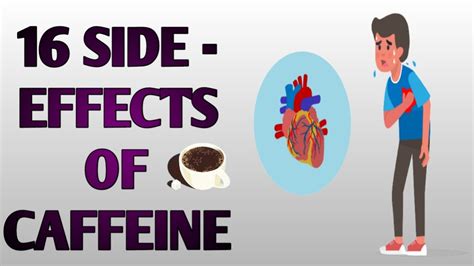 TOP 16 SIDE EFFECTS of CAFFEINE | Caffeine makes DISEASES WORSE - YouTube