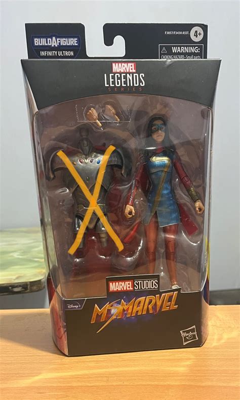 Hasbro Marvel Legends Series Mcu Disney Plus Msmarvel Tv Series Action