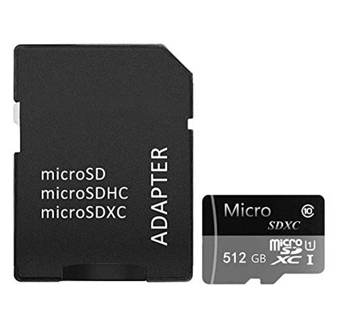 Micro Sd Card 512gb High Speed Class 10 Micro Sd Sdxc Card Memory Card