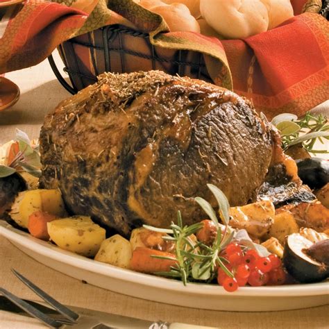 Herbed Italian Rib Roast Recipe Taste Of Home