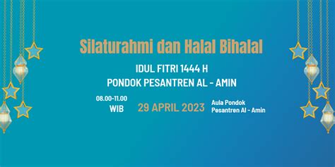 5 Contoh Spanduk Dan Banner Halal Bihalal Idul Fitri 1444 H Yang