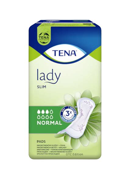 TENA Lady Slim Normal wkładki na nietrzymanie moczu 12 szt Sprawni