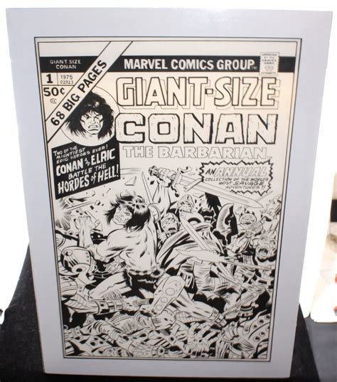 Comic Art For Sale From Anthony S Comicbook Art Giant Size Conan 1