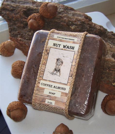 Mens Soap Nut Wash Coffee Almond Valentines Day Groom Birthday 6 00