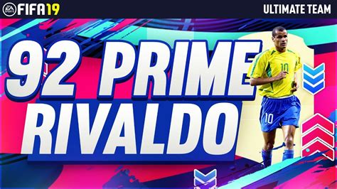 92 PRIME ICON RIVALDO OYUNCU İNCELEMESİ FIFA 19 ULTIMATE TEAM YouTube