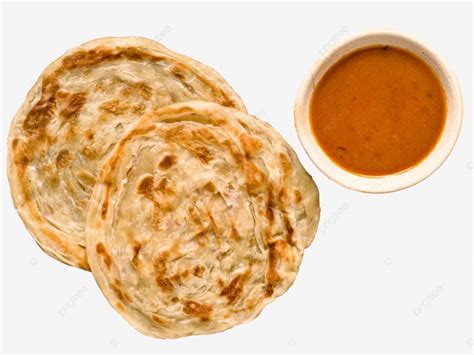 Rustic Indian Roti Prata Bread Starch Roti Fat Singapore Pancake Png
