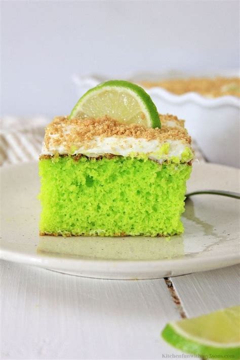 Easy Homemade Key Lime Cake Kitchen Fun With My Sons