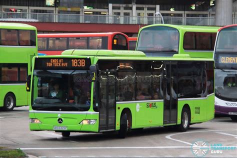 Tower Transit Mercedes Benz Citaro SBS6329P Service 183B Land