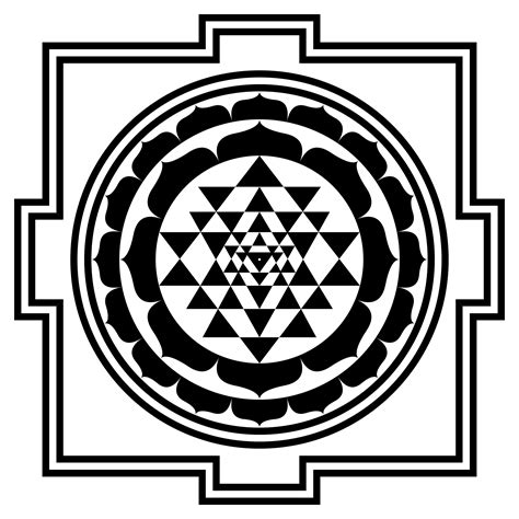 S Mbolos Y Significados S Mbolo De Sri Yantra Y Su Significado