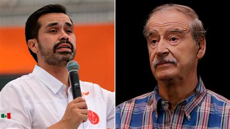 Máynez Explota Contra Vicente Fox Tras Pedirle Que Decline A Favor De Xóchitl Gálvez “no