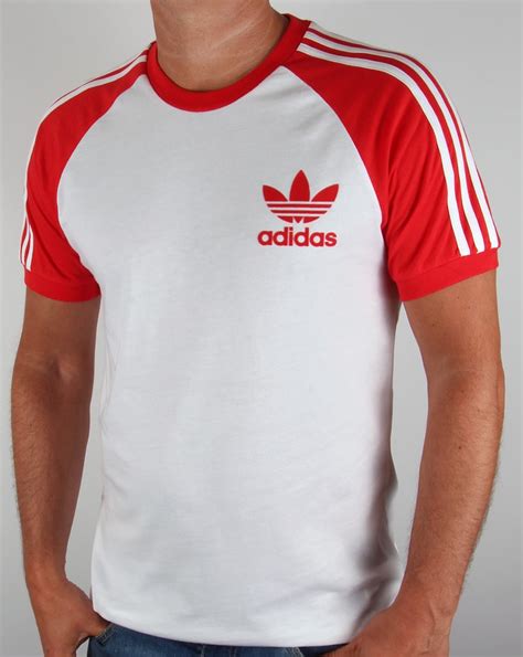 Adidas T Shirt Vintageadidas Originals Retro 3 Stripes T Shirt Blue White P8853 60236 Image