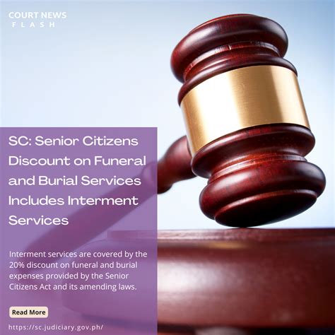 Sc Senior Citizens Discount On Funeral And Burial Services Includes