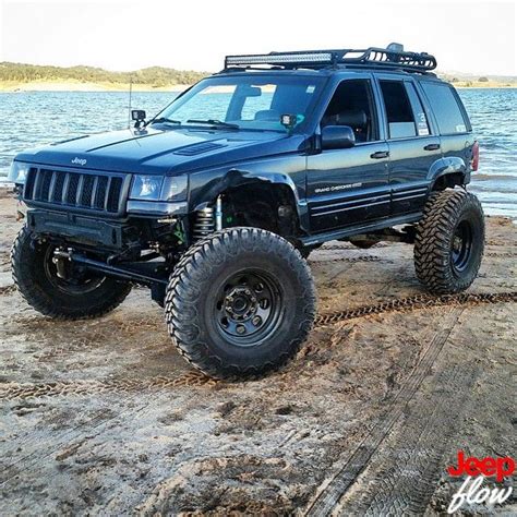 Pin By Eric Kahinu On Jacked Up Trucks Jeep Zj Jeep Grand Cherokee