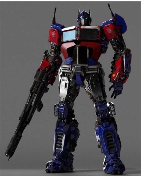 Render Of Rotb Optimus With His Bayverse Truck Mode Made By Me R