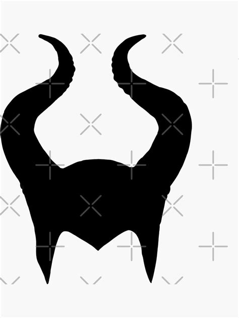 Maleficent Sticker For Sale By Yosiiiii11 Redbubble