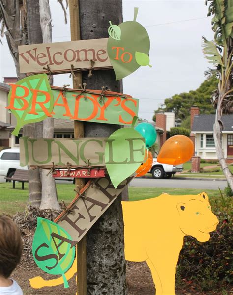 Jungle Themed 1st Birthday Party Decorations 1st Birthday Ideas