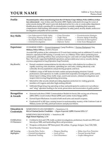 25 Law Enforcement Supervisor Resume Examples That You Can Imitate