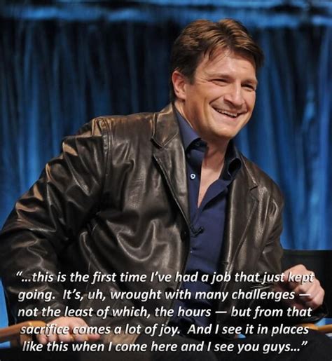 Nathan Fillion Quotes. QuotesGram